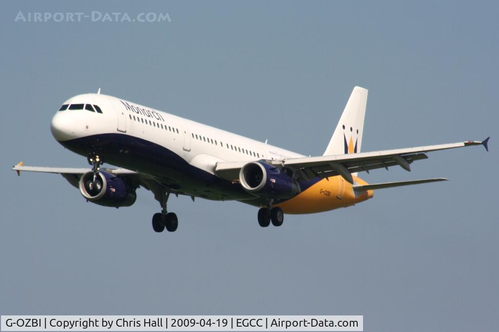 G-OZBI, 2007 Airbus A321-231 C/N 2234, Monarch