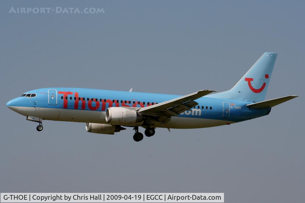 G-THOE, 1995 Boeing 737-3Q8 C/N 26313, Thomson