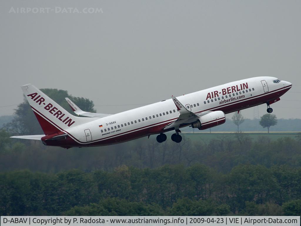 D-ABAV, 1999 Boeing 737-86J C/N 30498, 