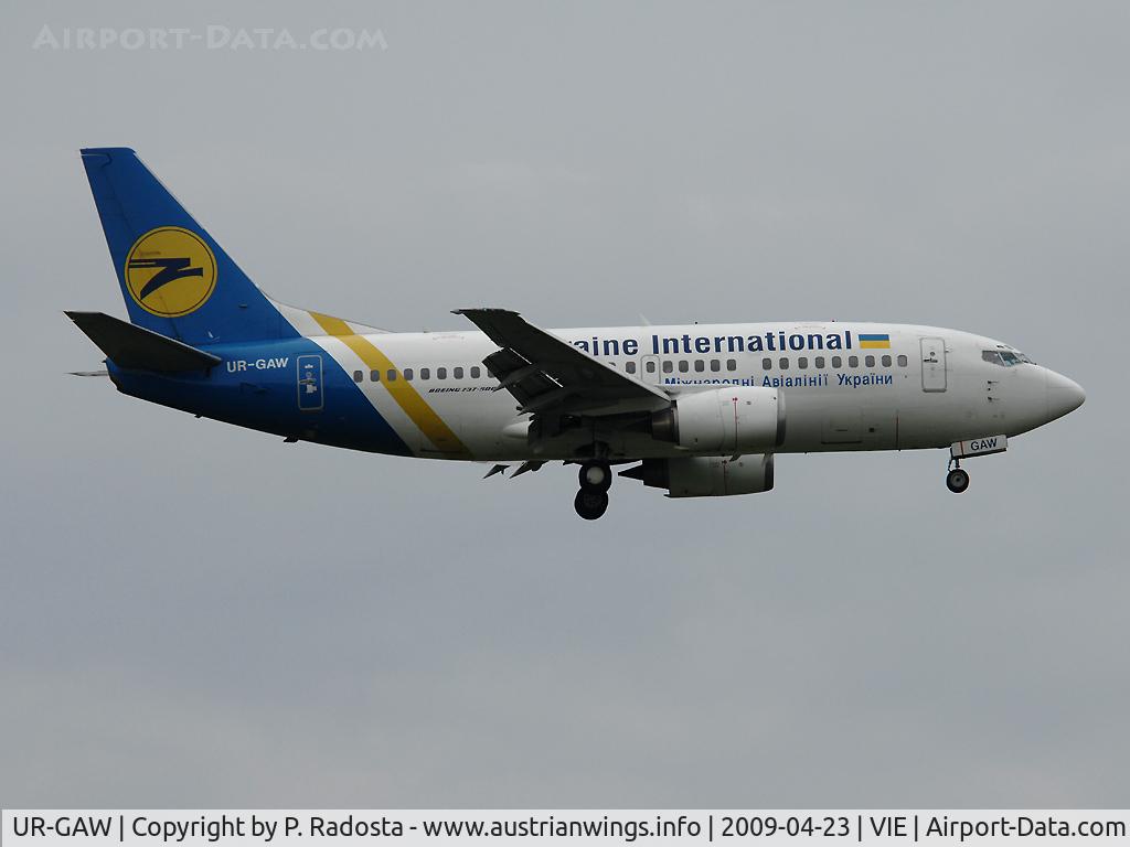 UR-GAW, 1991 Boeing 737-5Y0 C/N 24898, Classic 737