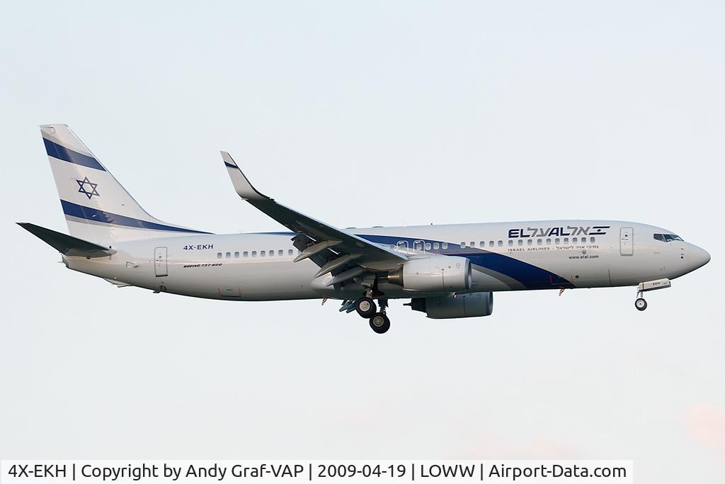 4X-EKH, 2009 Boeing 737-85P C/N 35458, El Al 737-800