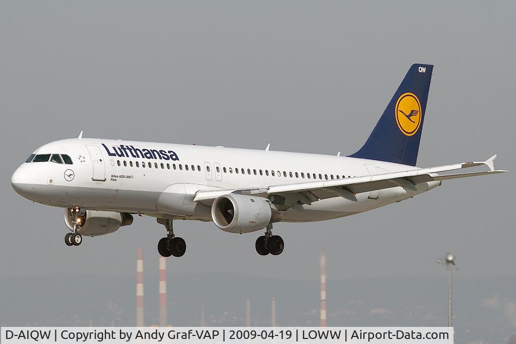 D-AIQW, 2000 Airbus A320-211 C/N 1367, Lufthansa A320