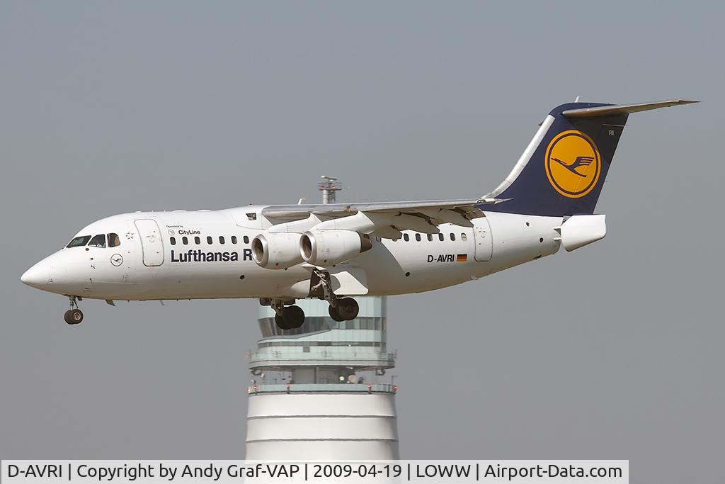 D-AVRI, 1995 British Aerospace Avro 146-RJ85 C/N E.2270, Lufthansa Bae146