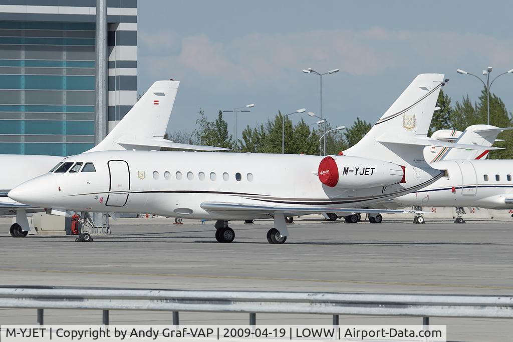 M-YJET, 2008 Dassault Falcon 2000LX C/N 148, Falcon 2000