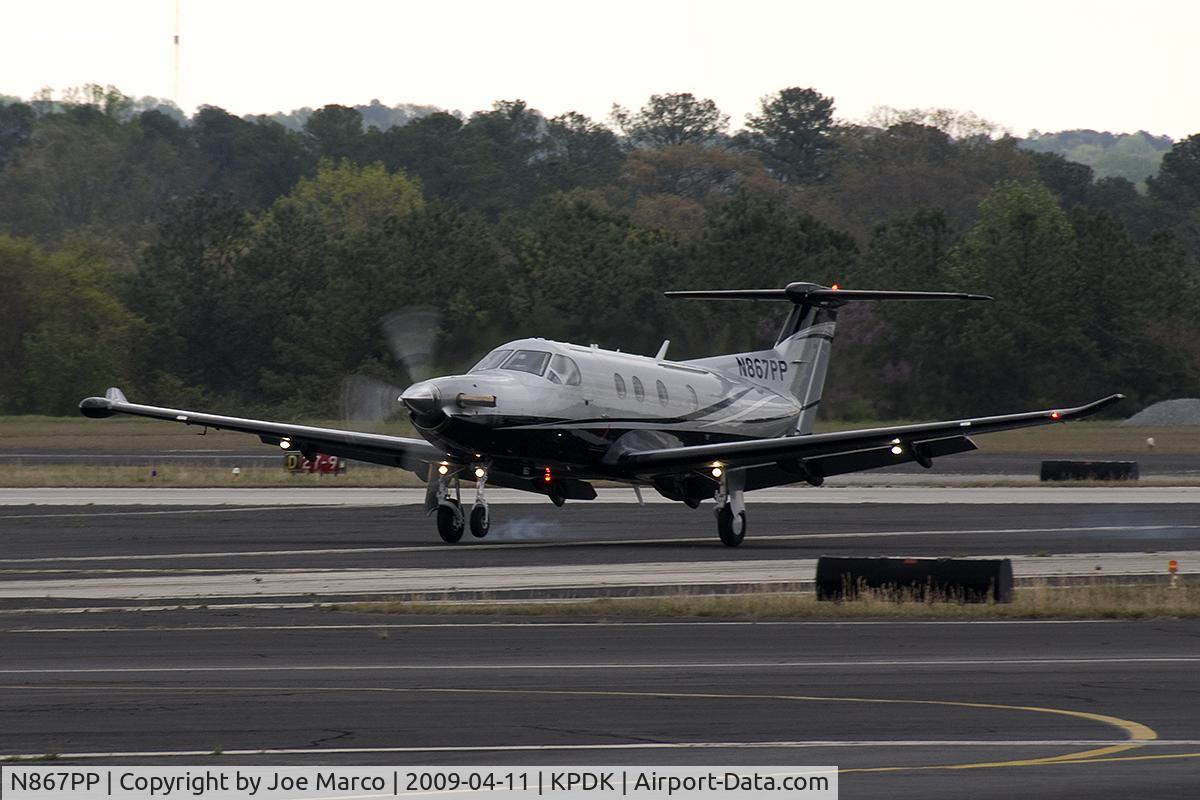 N867PP, 2007 Pilatus PC-12/47 C/N 867, @ PDK