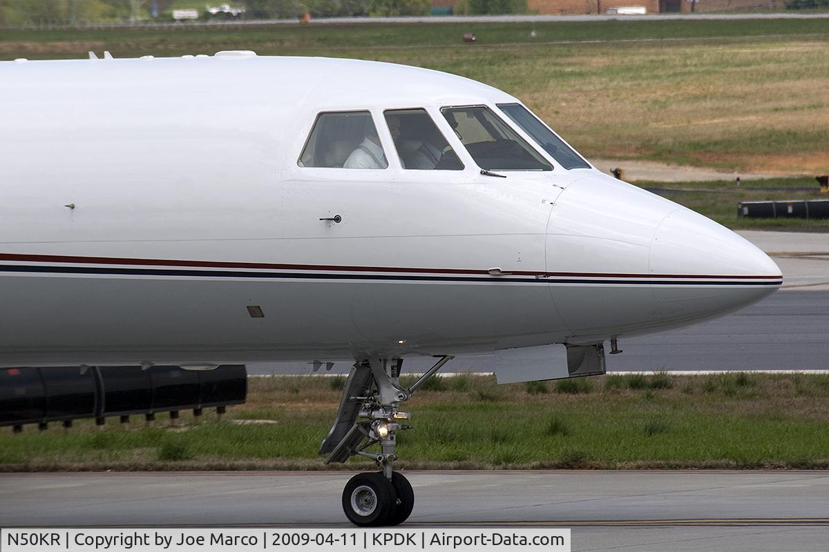 N50KR, 1981 Dassault Falcon 50 C/N 58, @ PDK