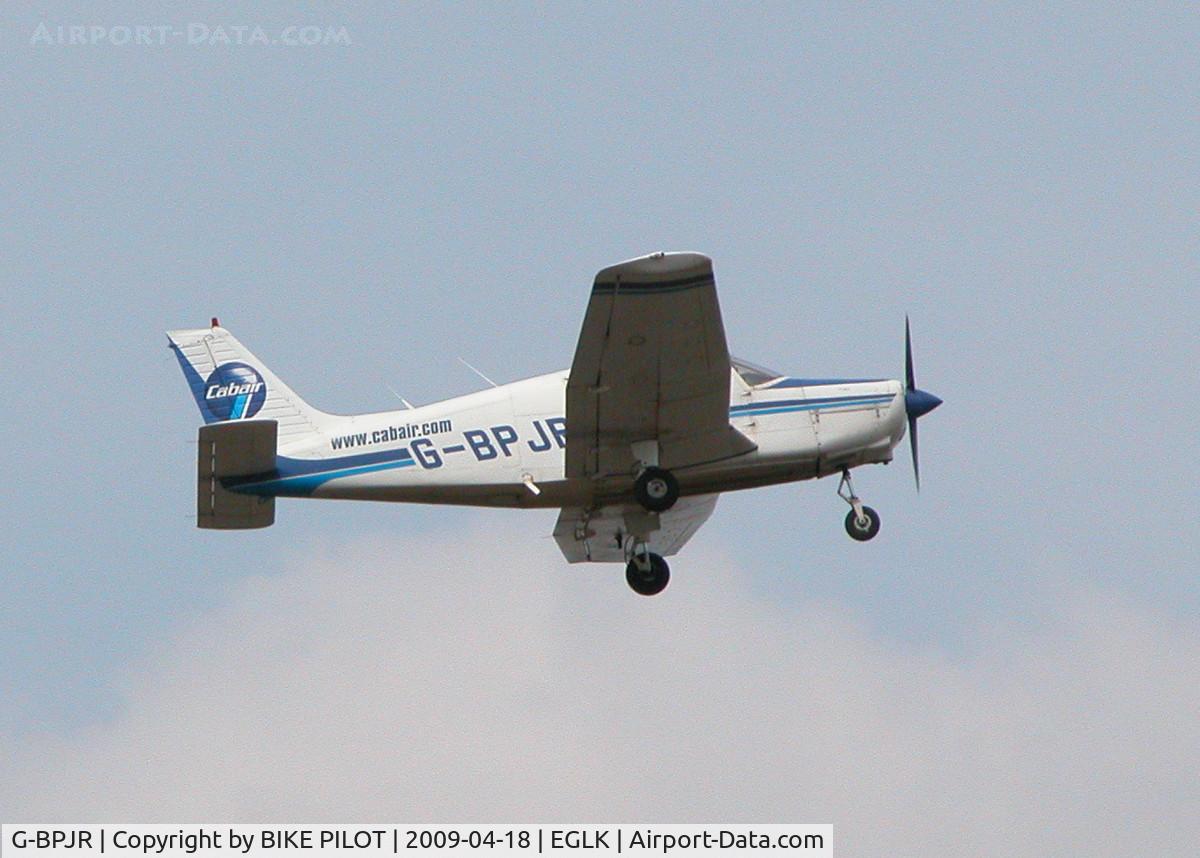 G-BPJR, 1988 Piper PA-28-161 Cadet C/N 28-41024, CLIMBING OUT FROM RWY 07 ON ANOTHER TRAINING FLIGHT