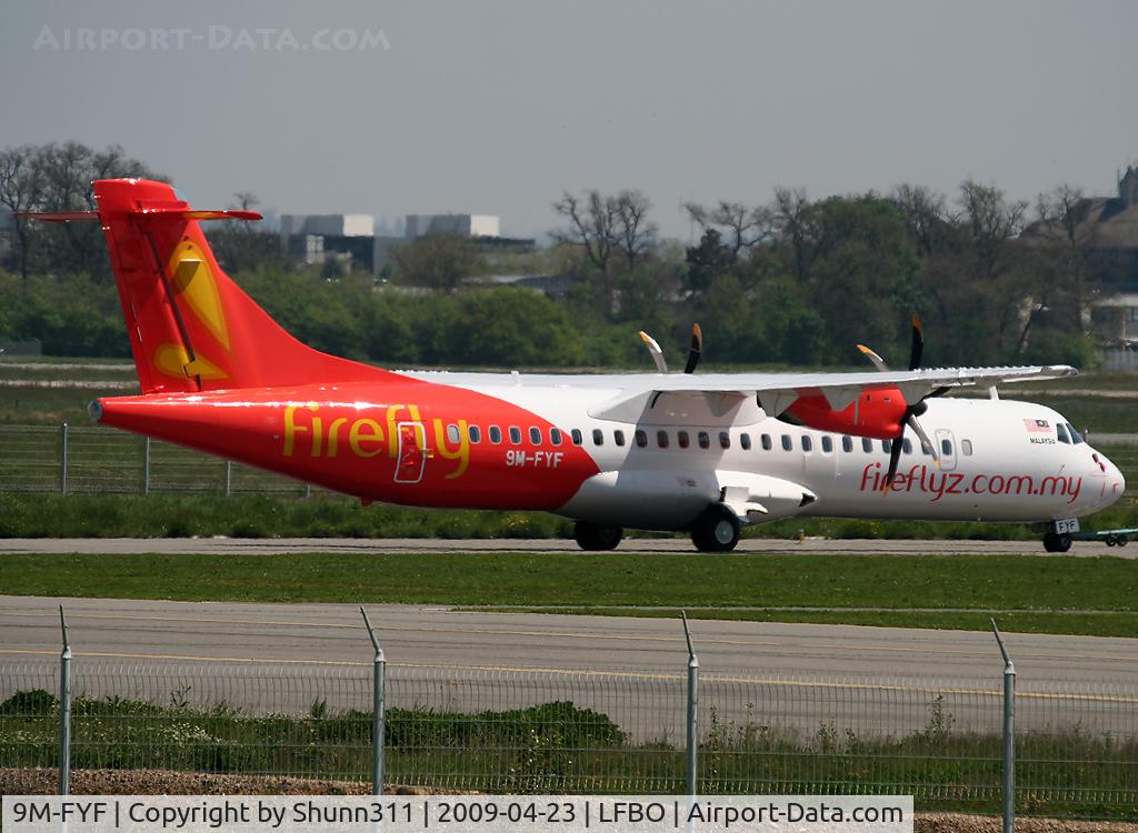 9M-FYF, 2009 ATR 72-212A C/N 860, Tracted for delivery...