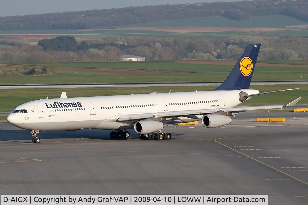 D-AIGX, 2000 Airbus A340-313X C/N 354, Lufthansa A340-300