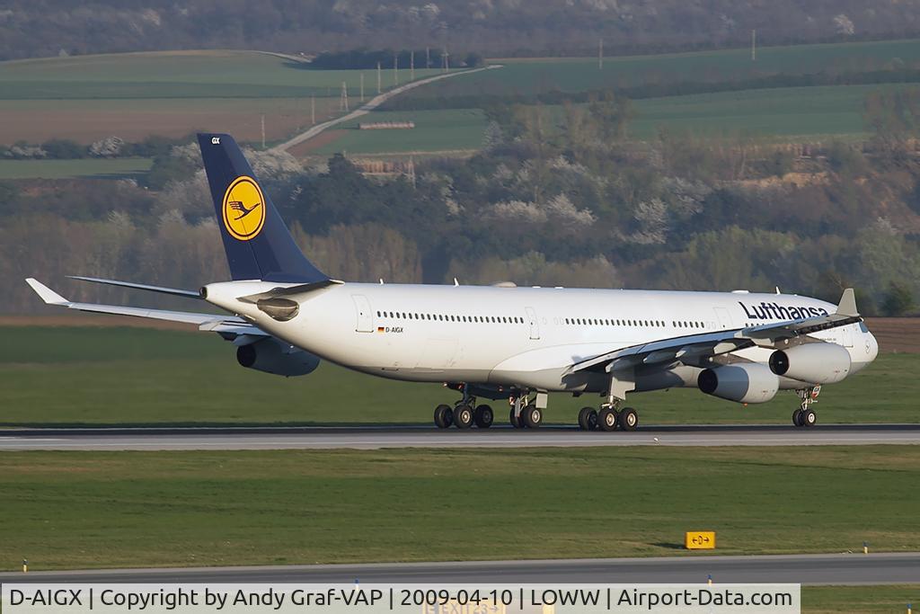 D-AIGX, 2000 Airbus A340-313X C/N 354, Lufthansa A340-300