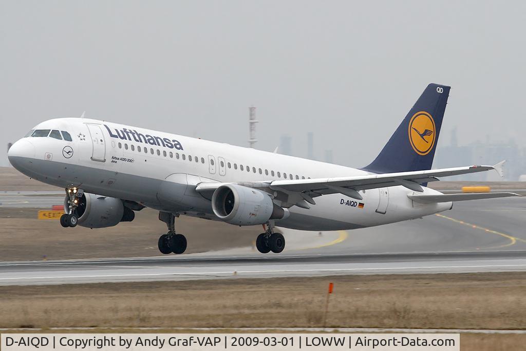 D-AIQD, 1991 Airbus A320-211 C/N 0202, Lufthansa A320