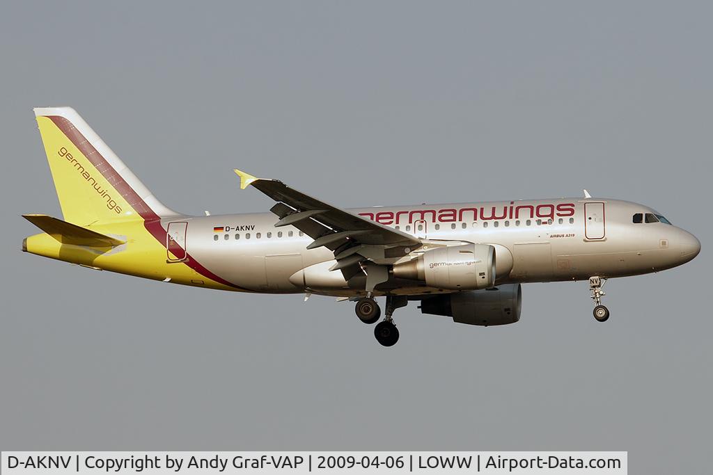 D-AKNV, 2005 Airbus A319-112 C/N 2632, Germanwings A319
