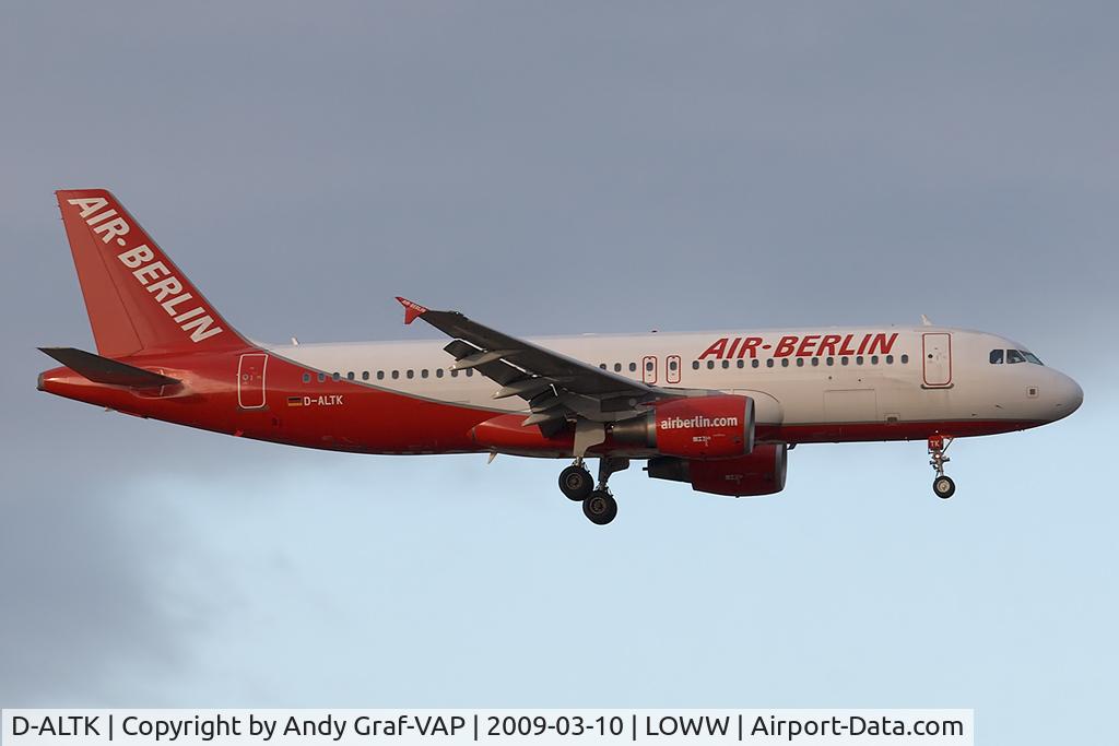 D-ALTK, 2003 Airbus A320-214 C/N 1931, Air Berlin A320