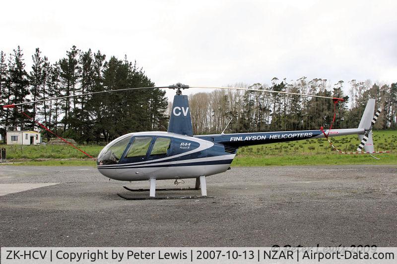ZK-HCV, Robinson R44 II C/N 10597, Finlayson Helicopters Ltd., Dargaville