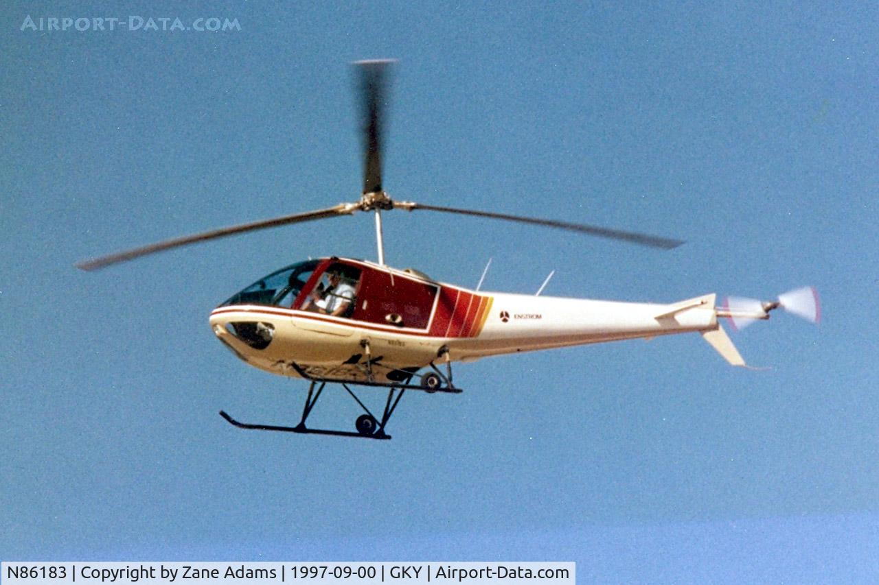 N86183, 1981 Enstrom F280 C/N 1506, At Arlington Municipal