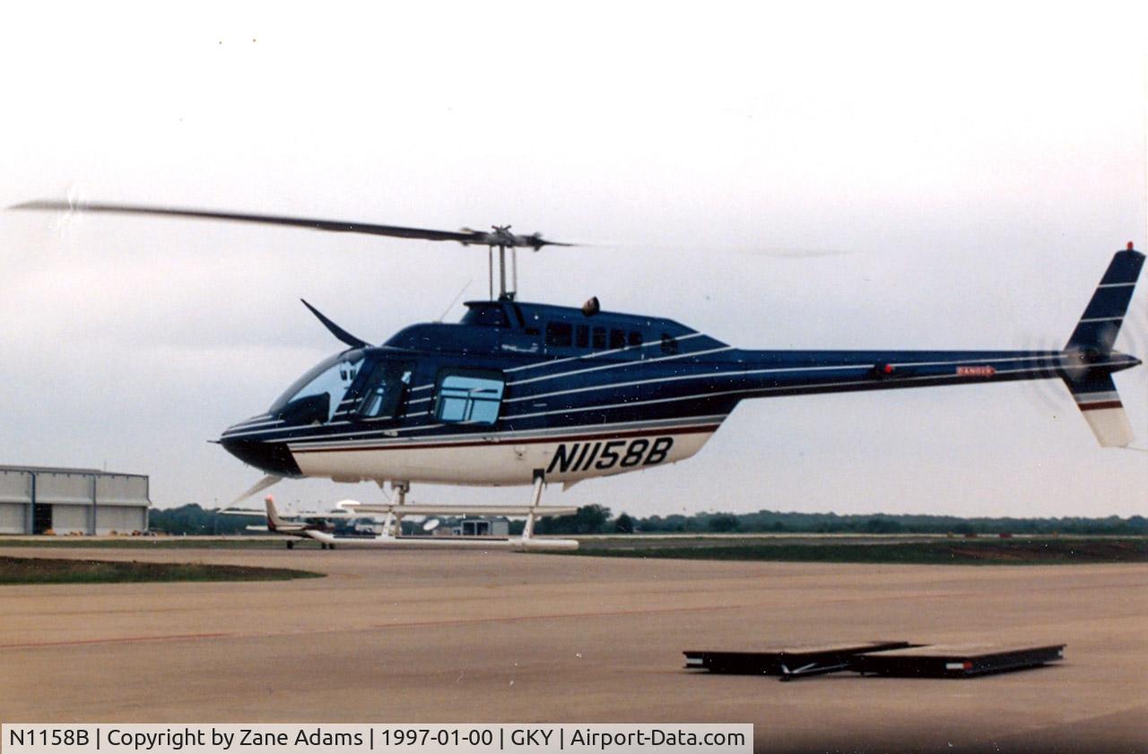 N1158B, 1996 Bell 206B JetRanger III C/N 4431, At Arlington Municipal
