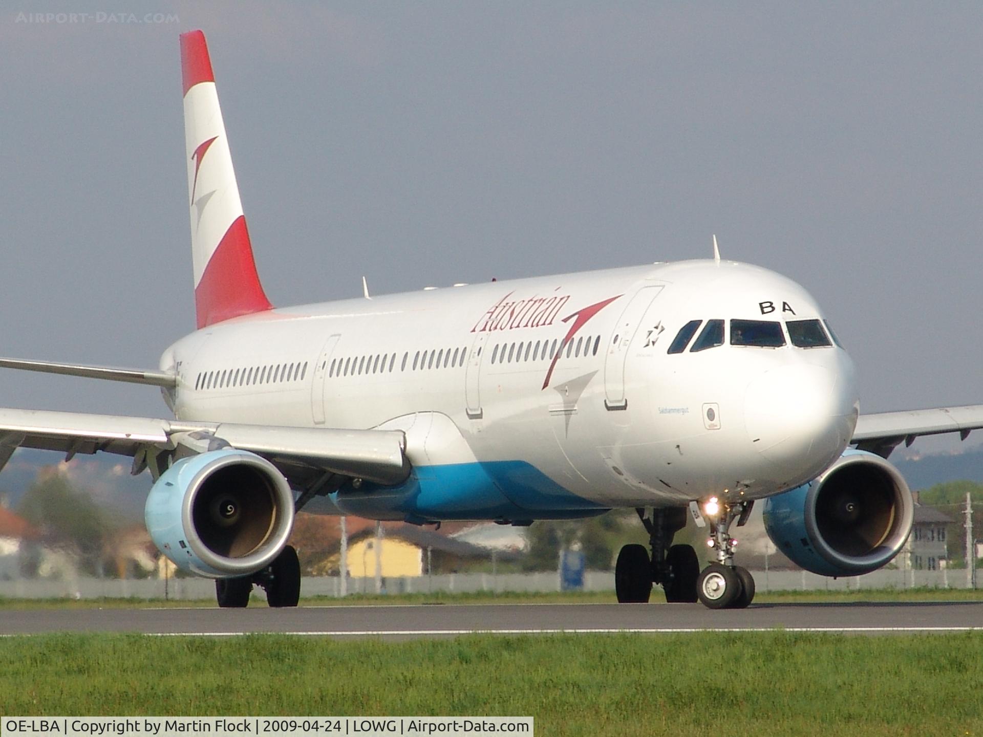 OE-LBA, 1995 Airbus A321-111 C/N 552, .