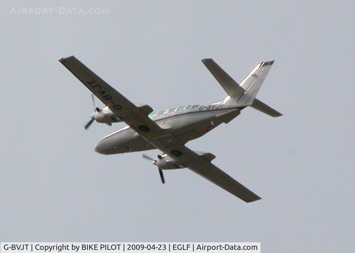 G-BVJT, 1994 Reims F406 Caravan II C/N F406-0073, CLIMBING AWAY FROM FARNBOROUGH