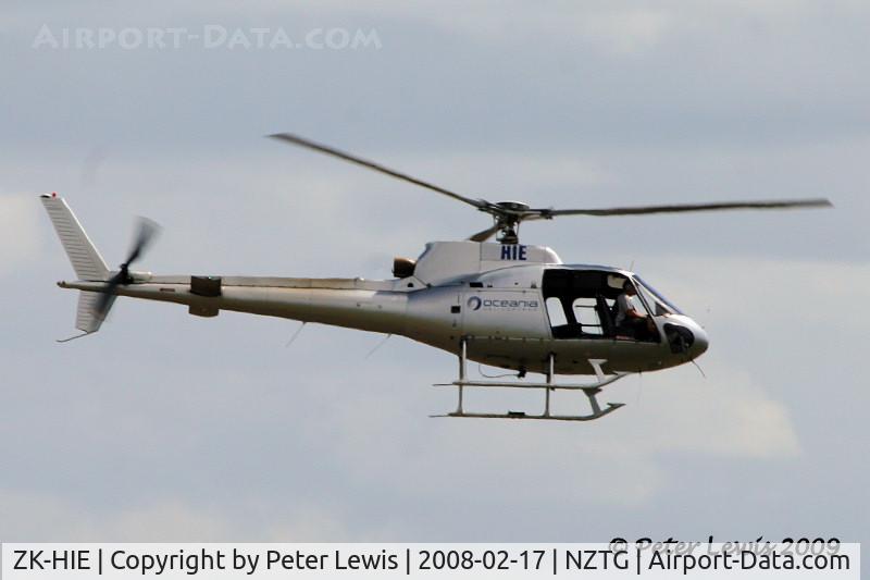 ZK-HIE, Aerospatiale AS-350B Ecureuil C/N 2441, Oceania Helicopters Ltd., Auckland