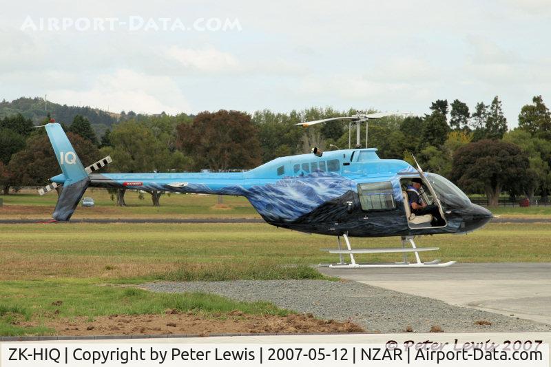 ZK-HIQ, 1981 Bell 206B C/N 3534, Whirlwind Charters Ltd., Auckland