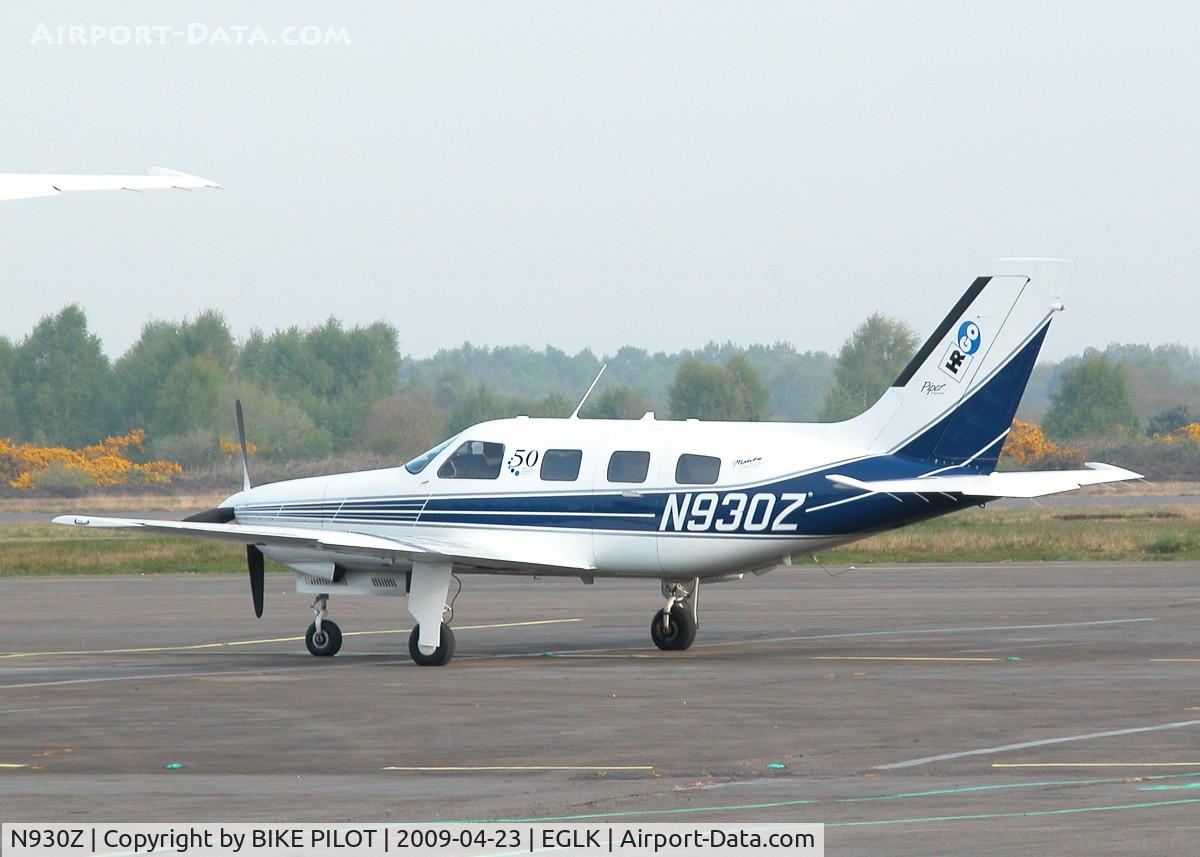 N930Z, 1995 Piper PA-46-350P Malibu Mirage C/N 4622188, NICE PA-46 IN SLOT FOUR