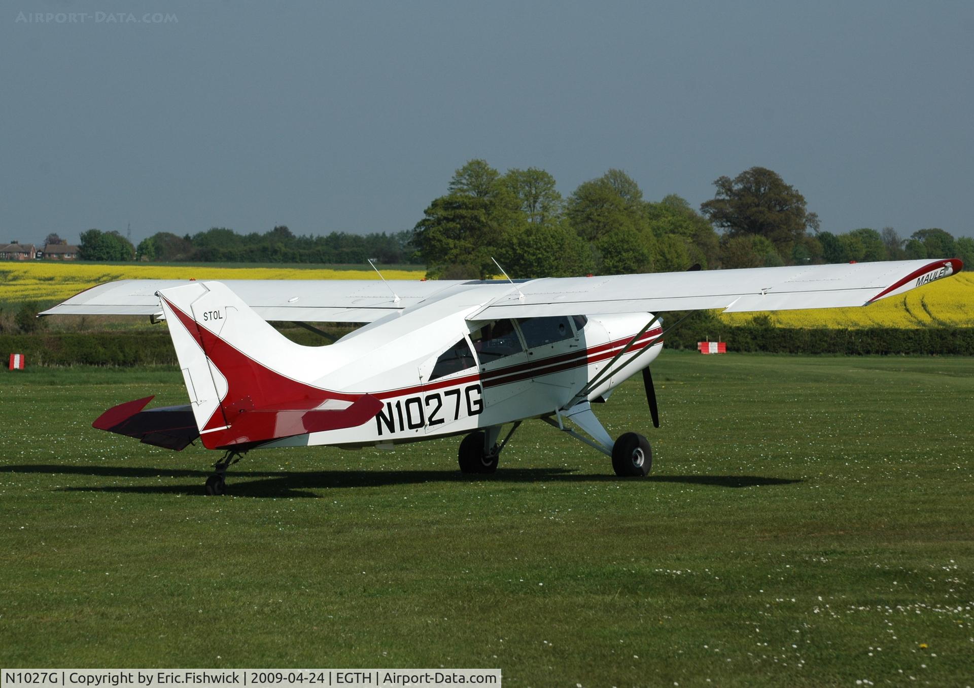 N1027G, 1996 Maule M-7-235B Super Rocket C/N 23032C, 2. N1027G visiting Shuttleworth (Old Warden) Aerodrome.