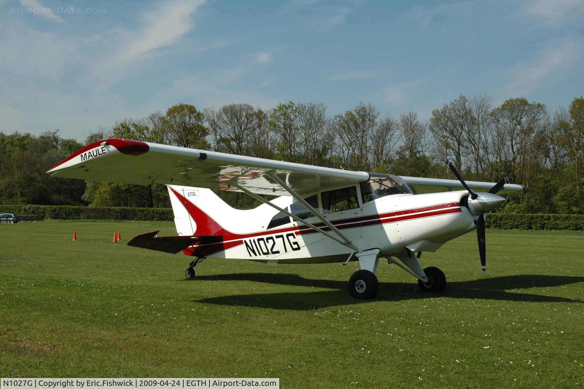 N1027G, 1996 Maule M-7-235B Super Rocket C/N 23032C, 3. N1027G visiting Shuttleworth (Old Warden) Aerodrome.