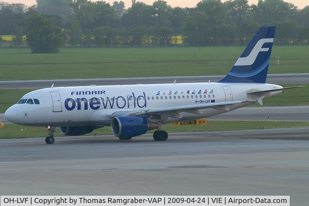 OH-LVF, 2002 Airbus A319-112 C/N 1808, Finnair Airbus A319