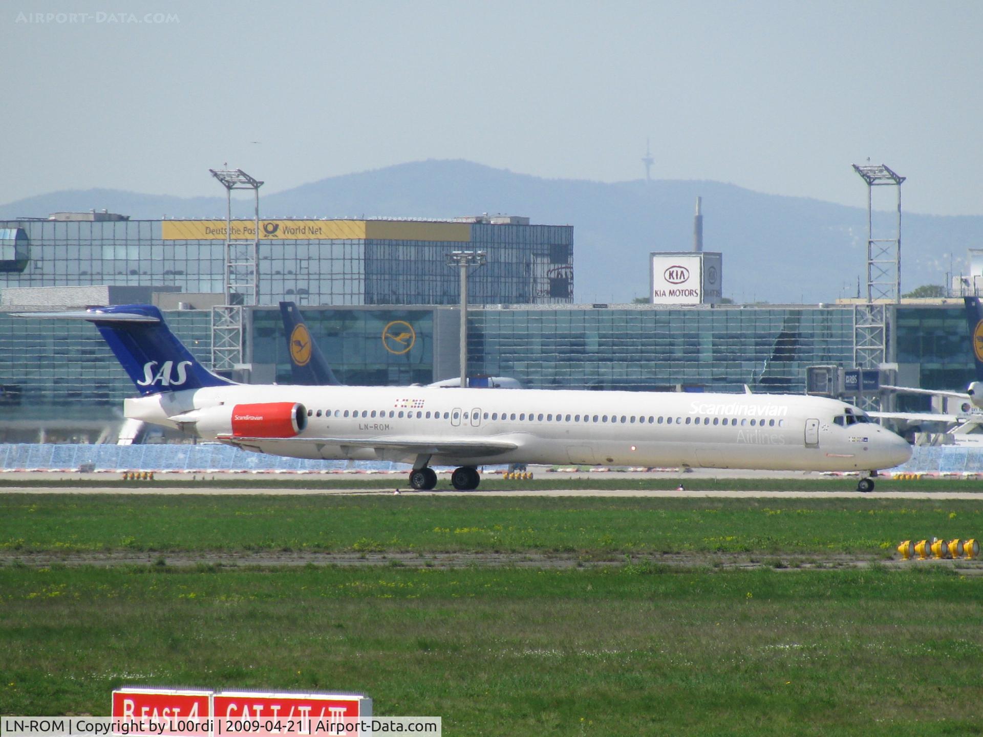 LN-ROM, 1991 McDonnell Douglas MD-81 (DC-9-81) C/N 53008, MD 81