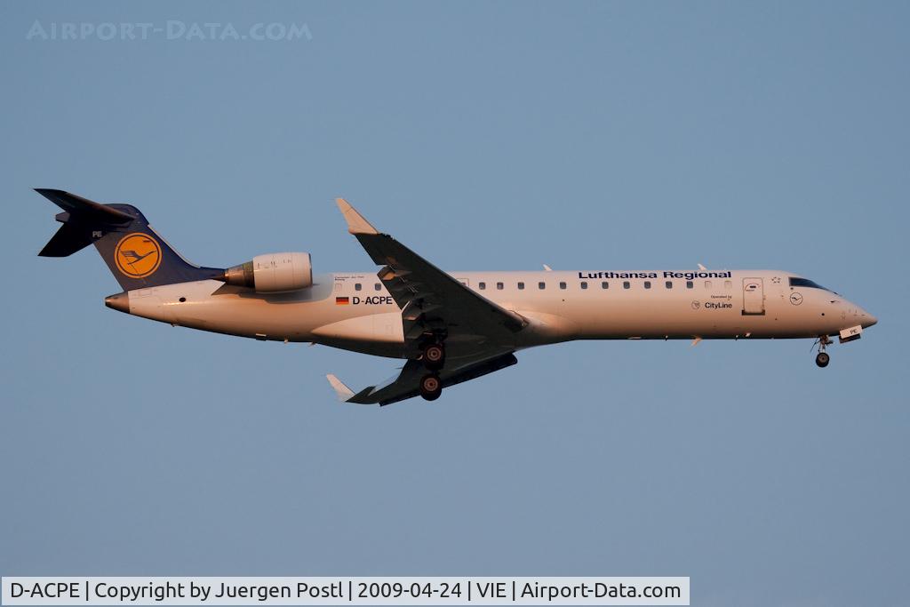D-ACPE, 2001 Bombardier CRJ-701ER (CL-600-2C10) Regional Jet C/N 10027, CRJ700