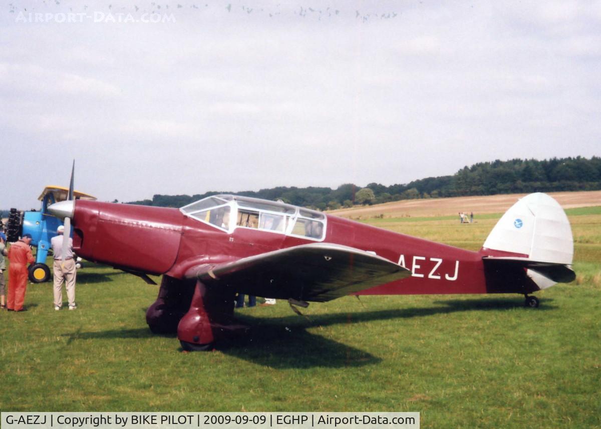 G-AEZJ, 1937 Percival P-10 Vega Gull C/N K.65, NICE VINTAGE PERCIVAL