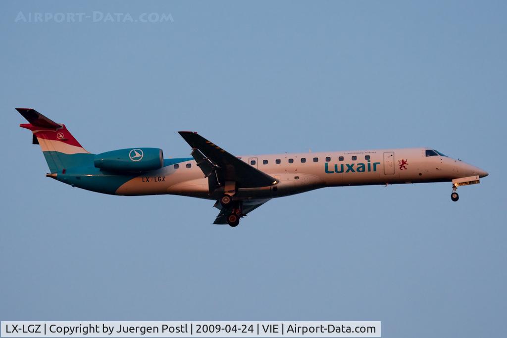 LX-LGZ, 2000 Embraer EMB-145LU (ERJ-145LU) C/N 145258, Embraer EXJ-145
