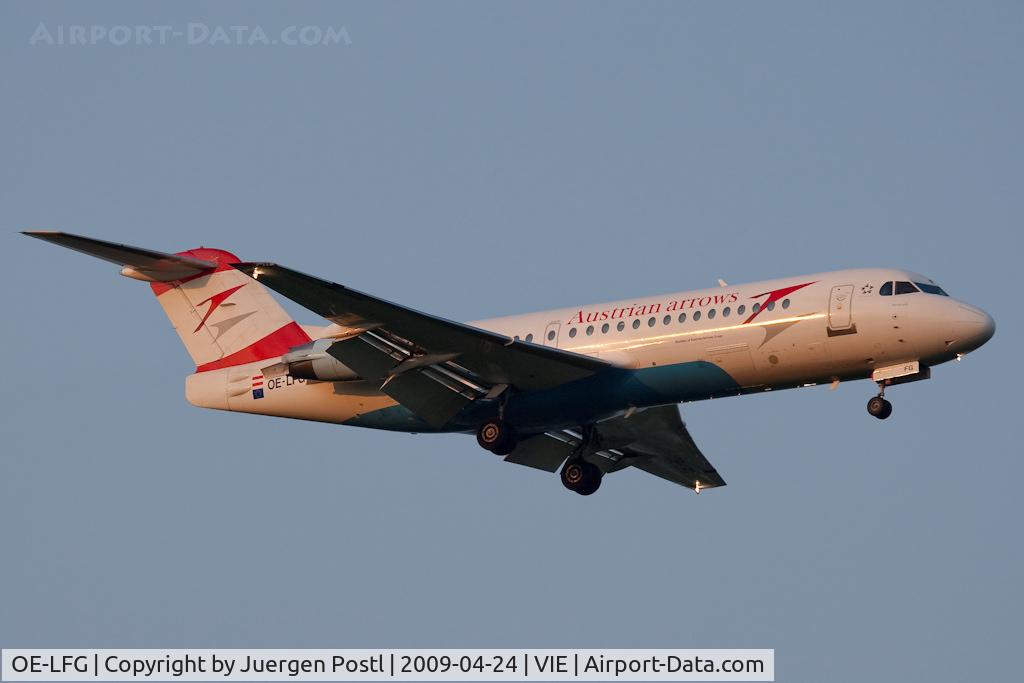 OE-LFG, 1995 Fokker 70 (F-28-0070) C/N 11549, Fokker 70