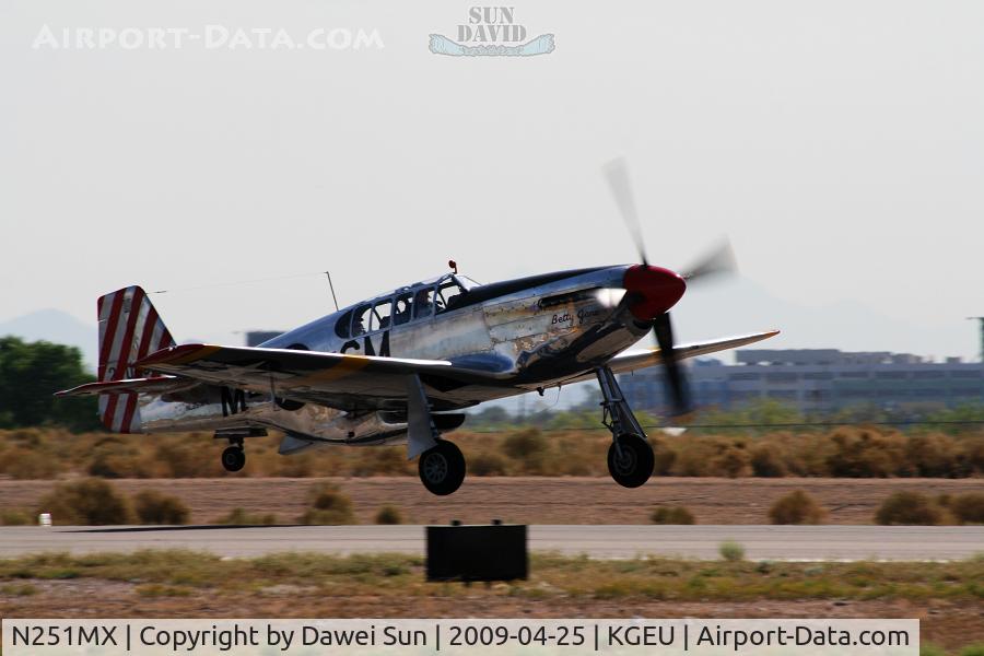 N251MX, 1943 North American P-51C-10 Mustang C/N 103-22730, P-51