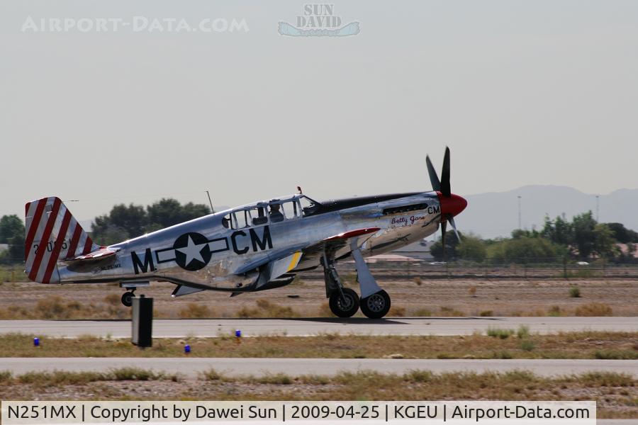 N251MX, 1943 North American P-51C-10 Mustang C/N 103-22730, P-51
