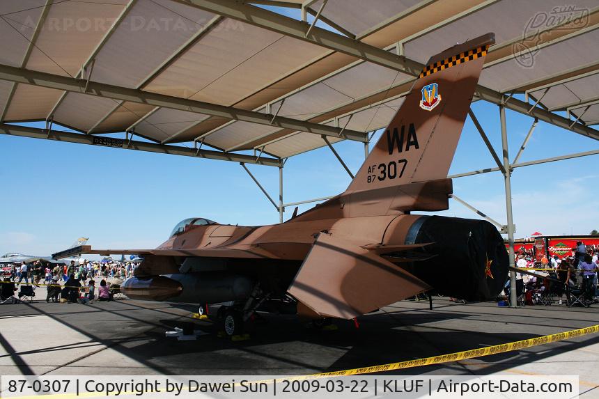 87-0307, 1987 General Dynamics F-16C Fighting Falcon C/N 5C-568, F-16 @ Luke Airshow 2009