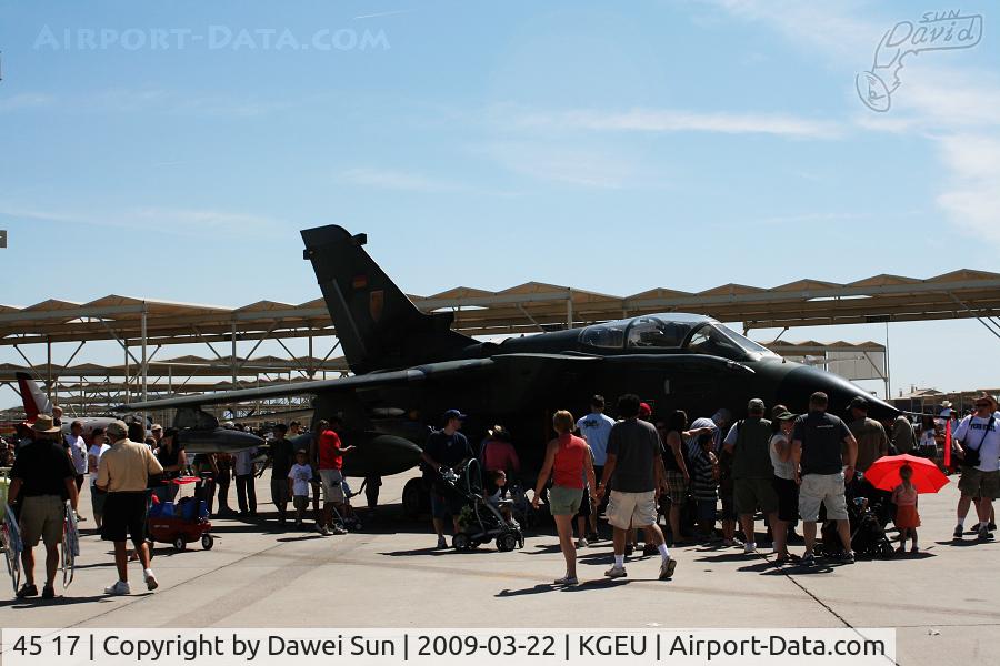 45 17, Panavia Tornado IDS C/N 546/GS165/4217, Luke Airshow 2009