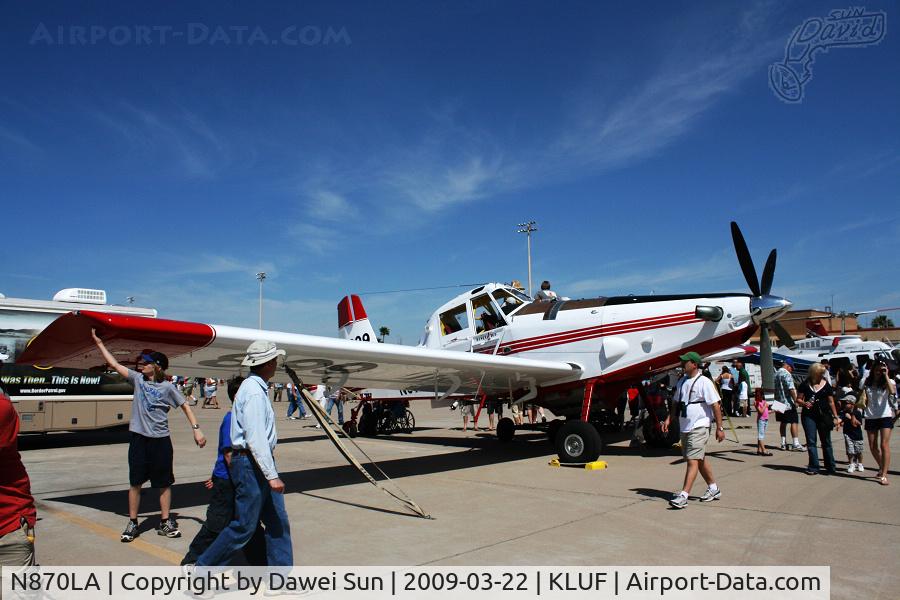 N870LA, 2007 Air Tractor Inc AT-802 C/N 802-0270, Luke Airshow 2009