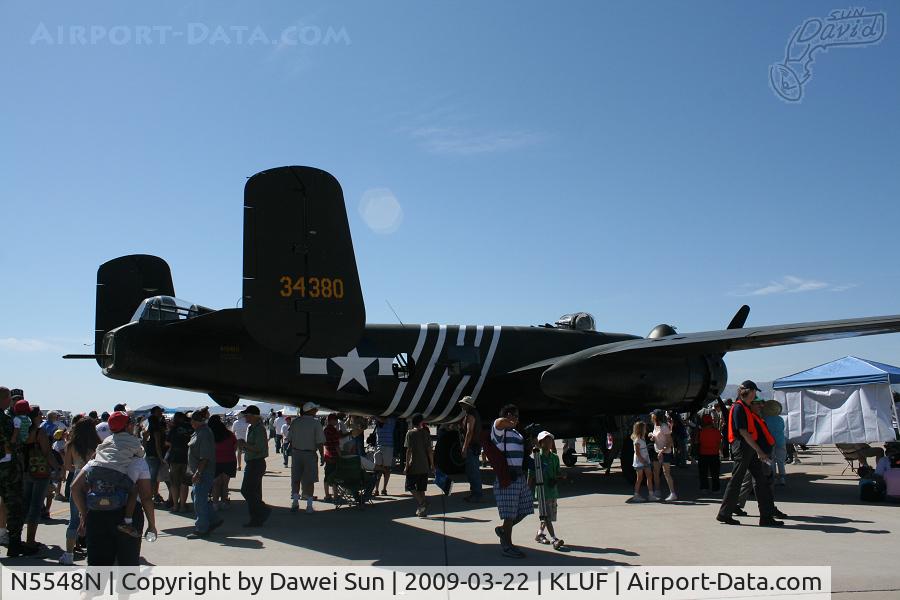 N5548N, 1943 North American B-25H Mitchell C/N 98-21107, Luke Airshow 2009