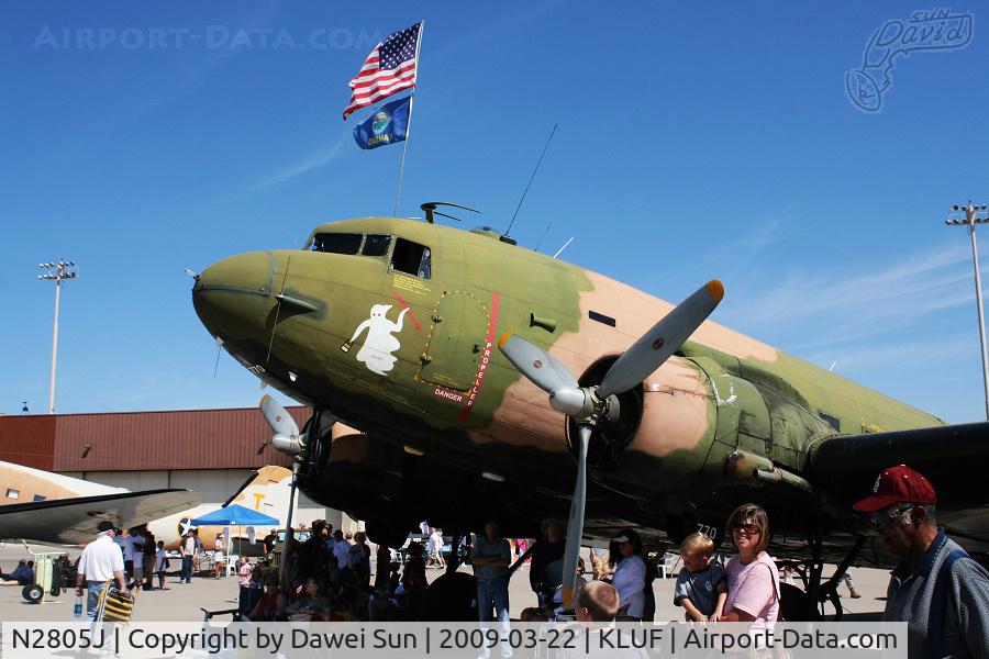 N2805J, 1944 Douglas DC3C-R-1830-90C C/N 20835, Luke Airshow 2009