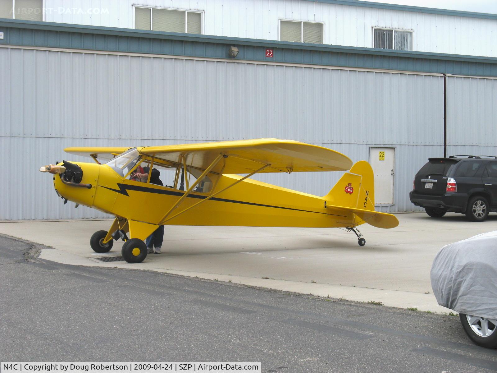N4C, 1947 Piper J3C-65 Cub Cub C/N 22804, 1947 Piper J3C-65 CUB, Continental A&C65 65 Hp