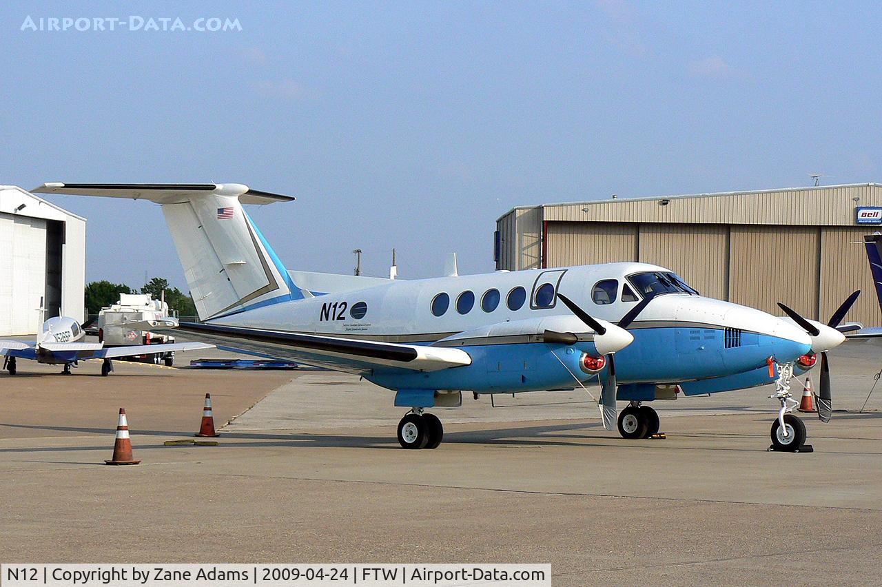 N12, 1973 Beech A200 C/N BD-8, FAA King Air at Meacham Field