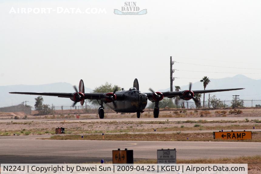 N224J, 1944 Consolidated B-24J-85-CF Liberator C/N 1347 (44-44052), take off