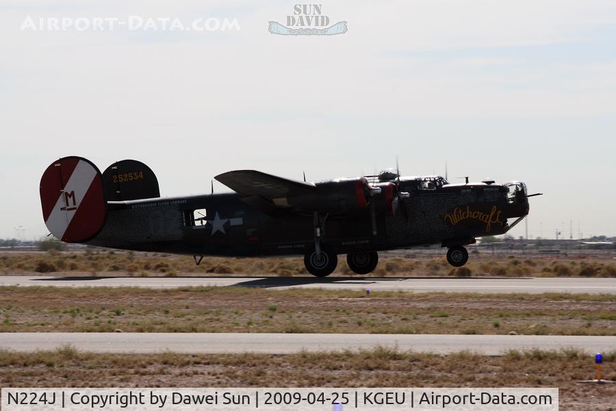 N224J, 1944 Consolidated B-24J-85-CF Liberator C/N 1347 (44-44052), B-24 @ Glendale