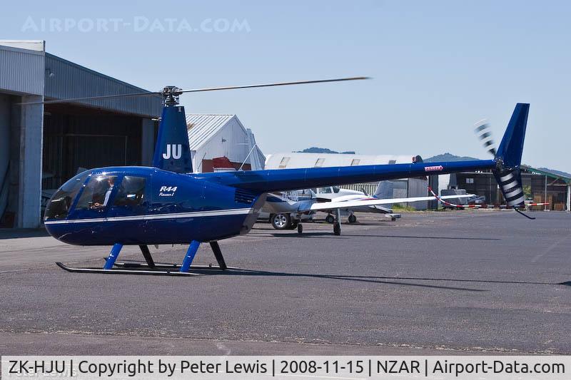 ZK-HJU, 2008 Robinson R44 C/N 1910, Heliflite Pacific Ltd., Ardmore
