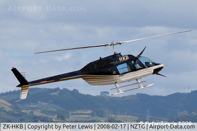 ZK-HKB, 1995 Bell 206B C/N 4343, Skyzone Helicopters Ltd., Tauranga