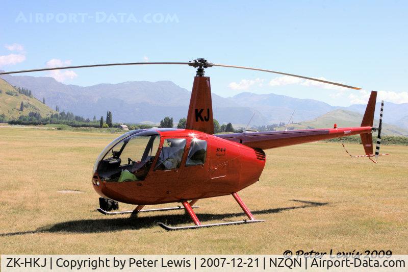ZK-HKJ, Robinson R44 II C/N 10757, W H Johnstone, Christchurch