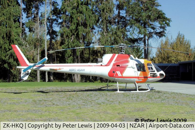 ZK-HKQ, 1987 Aerospatiale AS-350B Ecureuil C/N 1994, Oceania Aviation Limited, Auckland