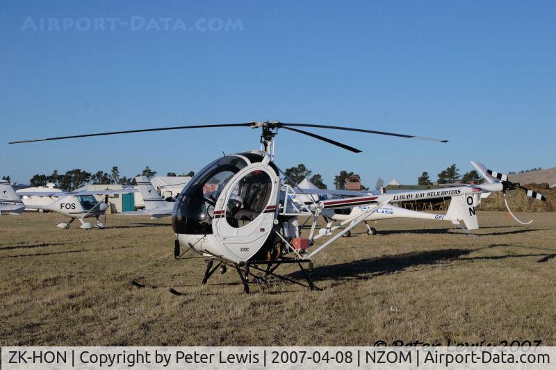 ZK-HON, Schweizer 269C C/N S1426, Cloudy Bay Helicopters Ltd., Blenheim