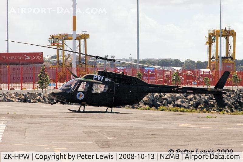 ZK-HPW, Bell OH-58A C/N 72-21438, Airwork Holdings Ltd., Papakura